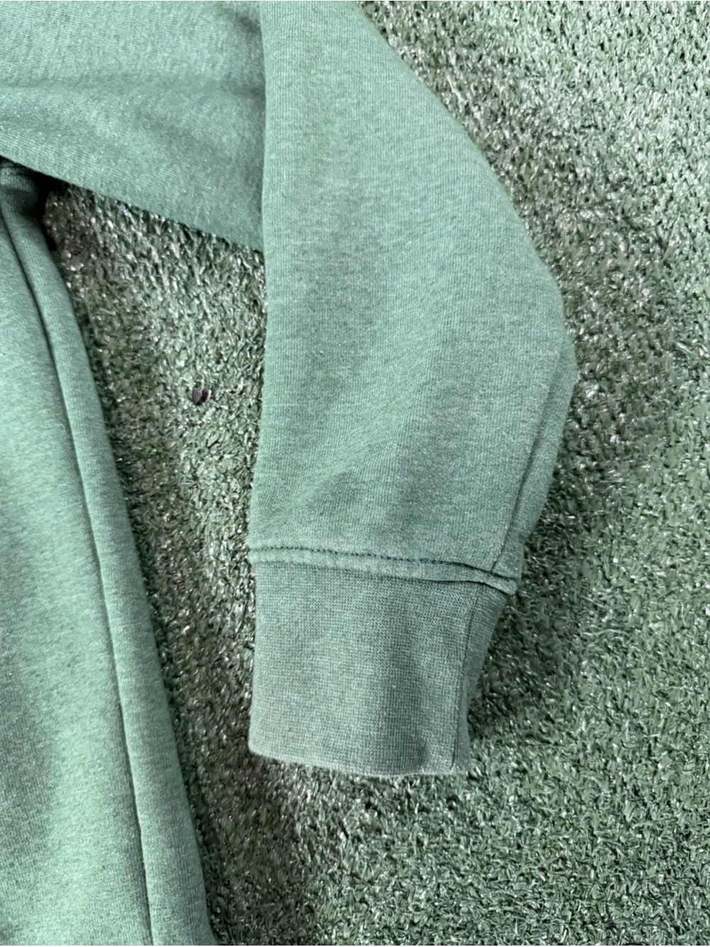 Carhartt Hoodie Youth L Green Relaxed Fit Logo Pullover Sweatshirt 105194 G55 - Picture 4 of 7